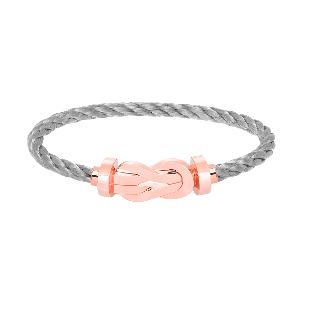 ¡®Imperial¡¯CHANCE LARGE 8 FIGURE BUCKLE NO DIAMOND BRACELET ROSE GOLD