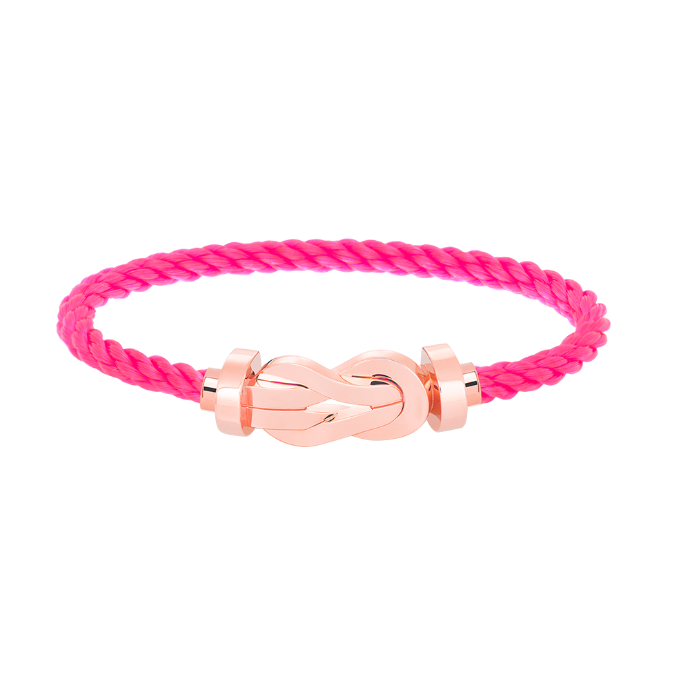 ¡®Imperial¡¯CHANCE LARGE 8 FIGURE BUCKLE NO DIAMOND BRACELET ROSE GOLD