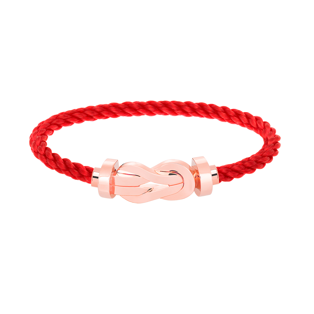 ¡®Imperial¡¯CHANCE LARGE 8 FIGURE BUCKLE NO DIAMOND BRACELET ROSE GOLD