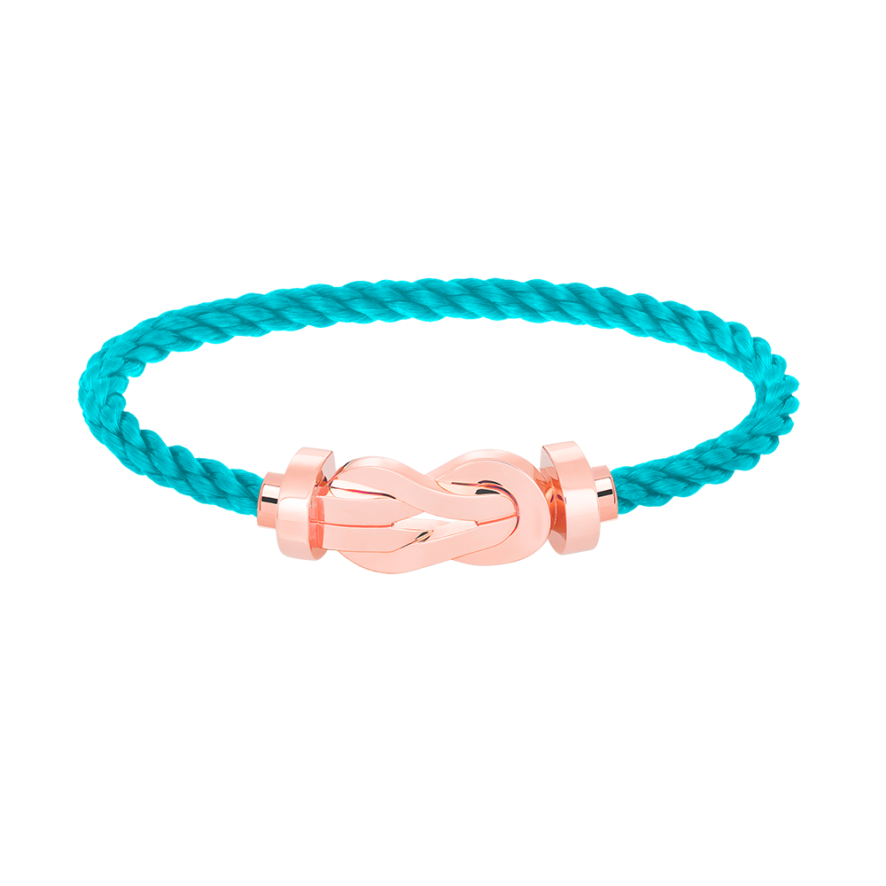 ¡®Imperial¡¯CHANCE LARGE 8 FIGURE BUCKLE NO DIAMOND BRACELET ROSE GOLD