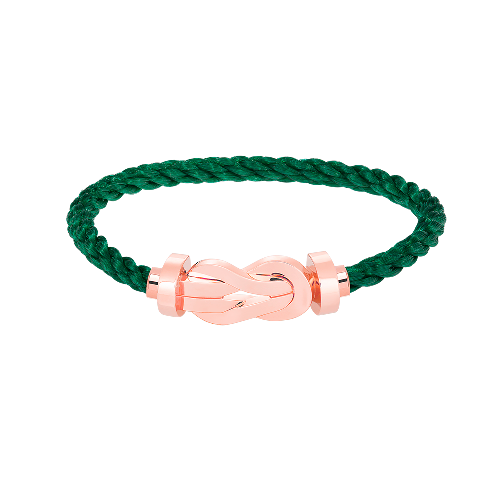¡®Imperial¡¯CHANCE LARGE 8 FIGURE BUCKLE NO DIAMOND BRACELET ROSE GOLD
