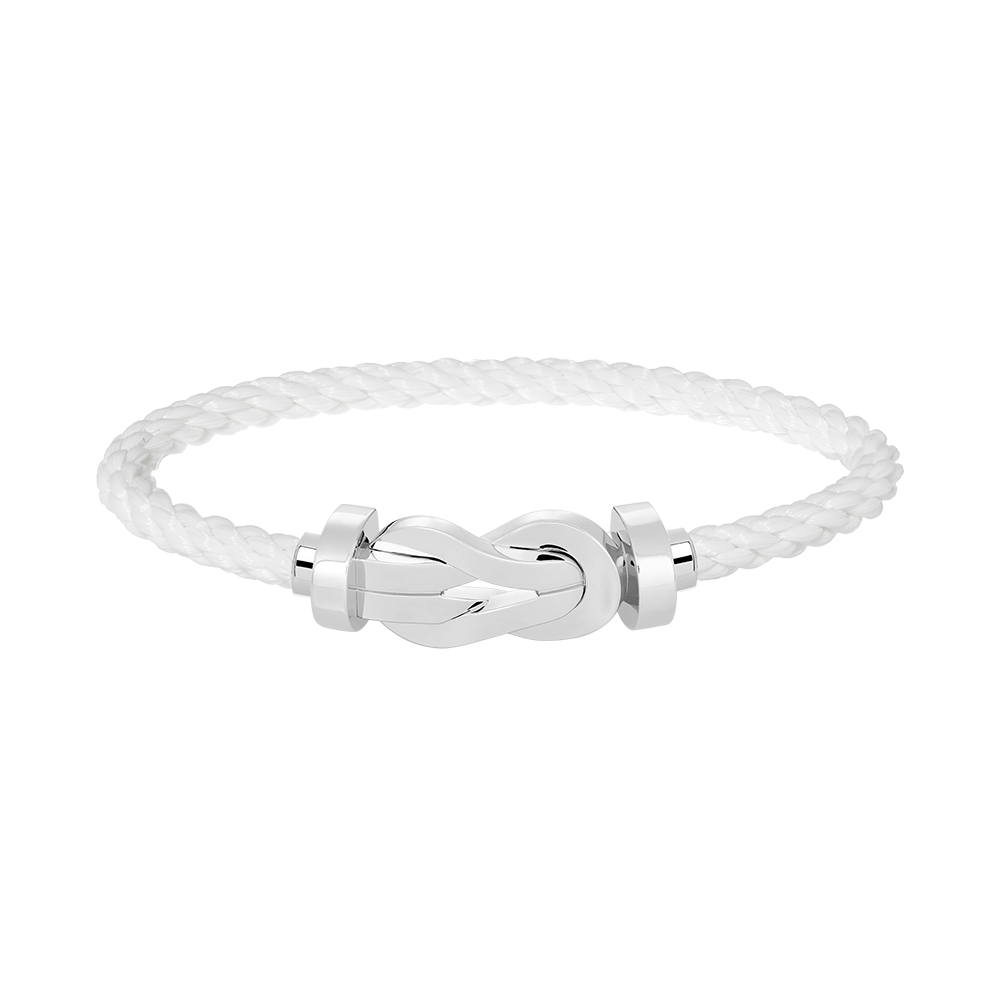 ¡®Imperial¡¯CHANCE LARGE 8 FIGURE BUCKLE NO DIAMOND BRACELET SILVER