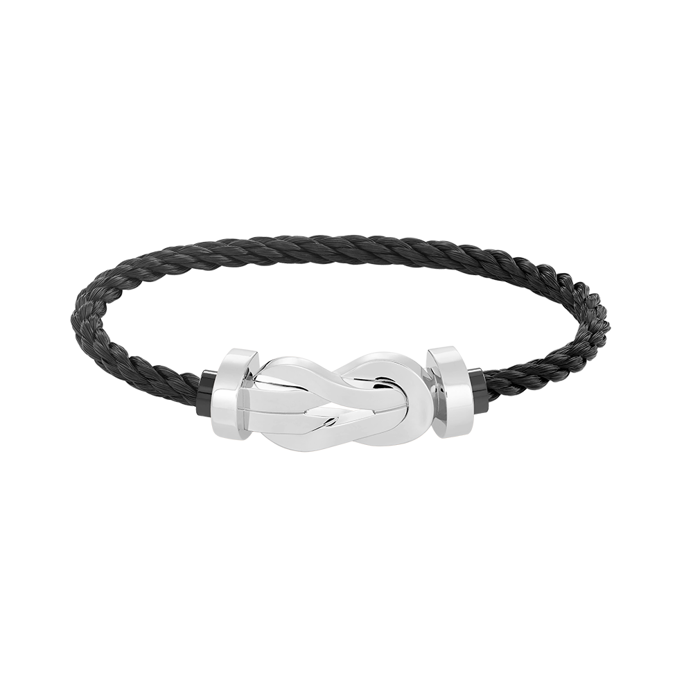¡®Imperial¡¯CHANCE LARGE 8 FIGURE BUCKLE NO DIAMOND BRACELET SILVER