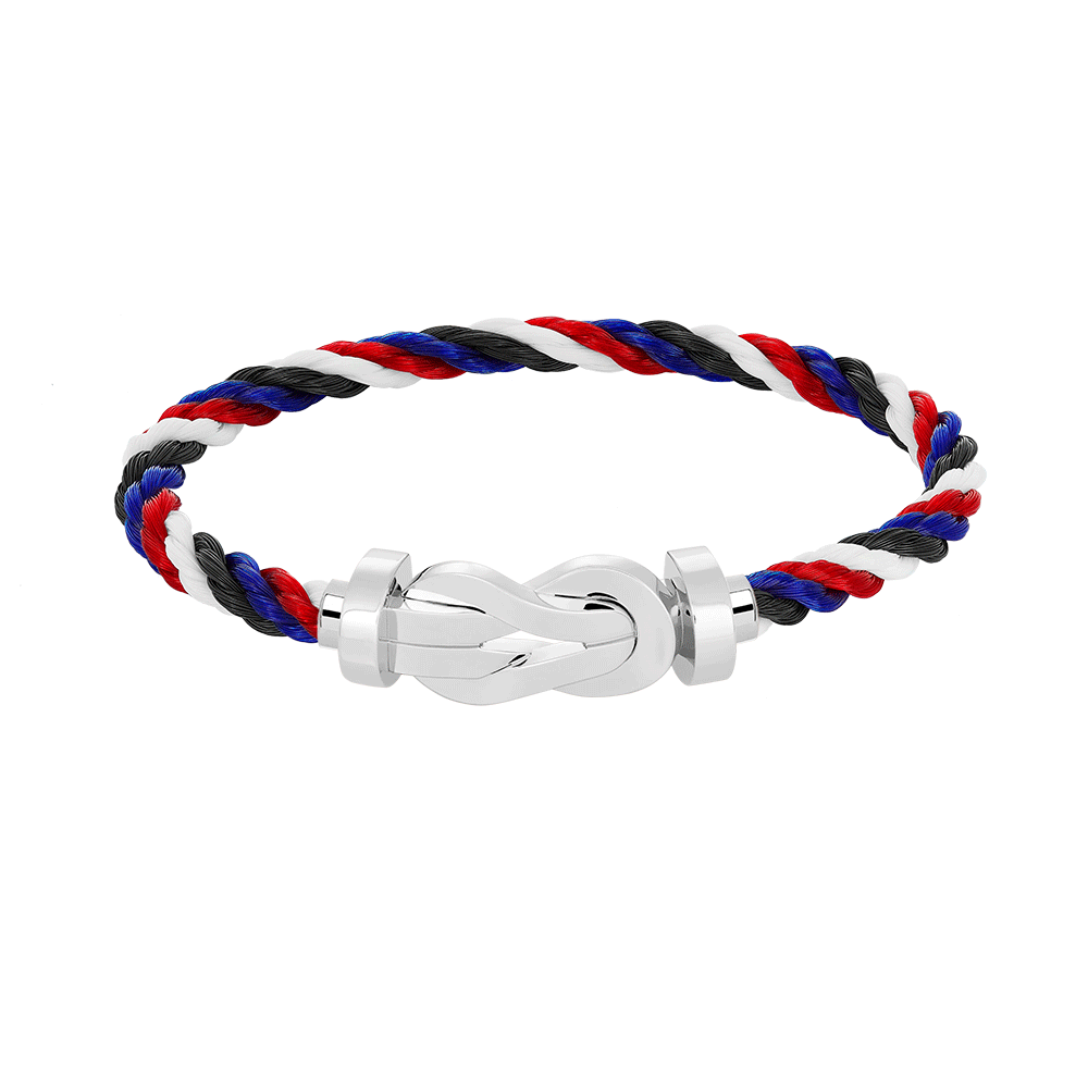 ¡®Imperial¡¯CHANCE LARGE 8 FIGURE BUCKLE NO DIAMOND BRACELET SILVER