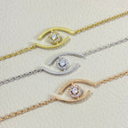 [Imperial Jewelrys]Lucky Eye Pave-Set Diamond Bracelet