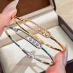 [Imperial Jewelrys]Move Pavé Diamond Bangle Bracelet M