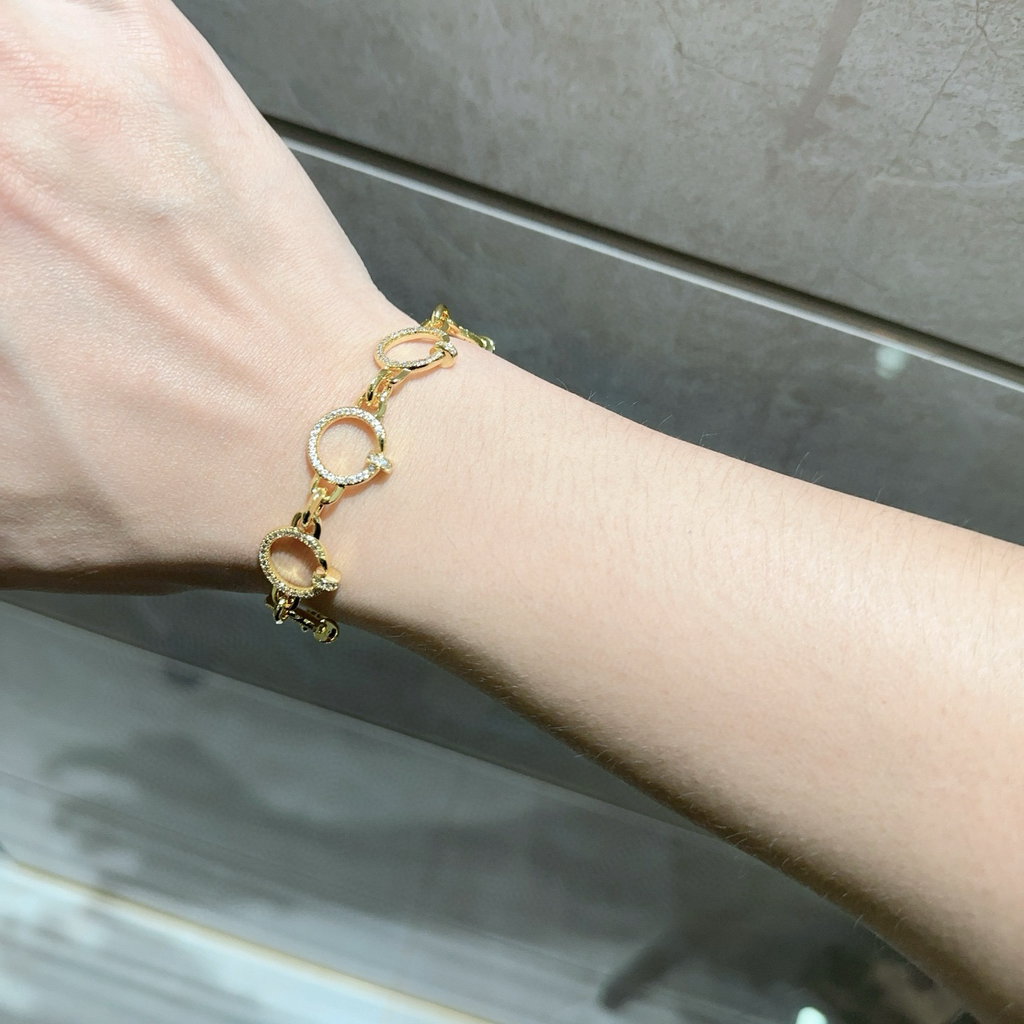 ¡®Imperial¡¯LOVE&JUSTE BRACELET DIAMONDS