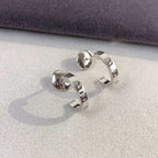 ¡®Imperial¡¯LOVE EARRINGS 2.65MM SILVER
