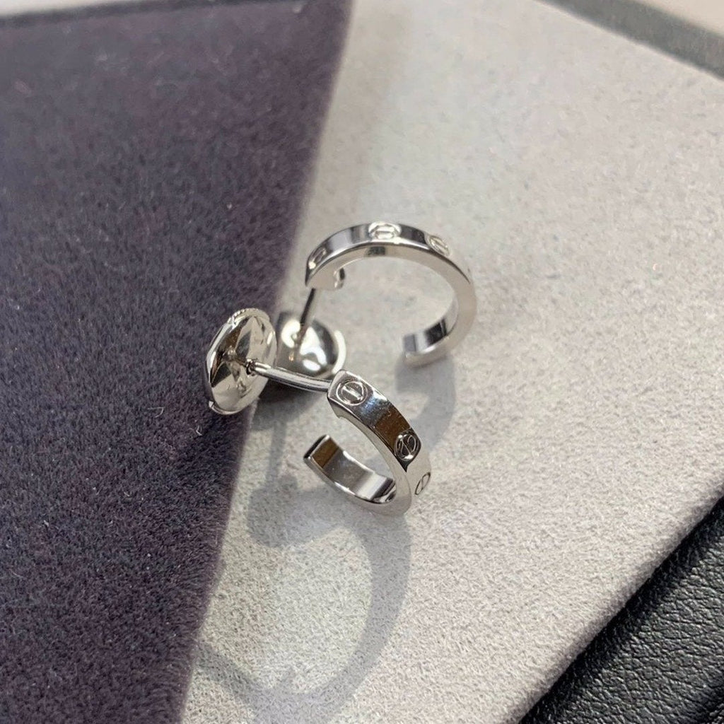 ¡®Imperial¡¯LOVE EARRINGS 2.65MM SILVER