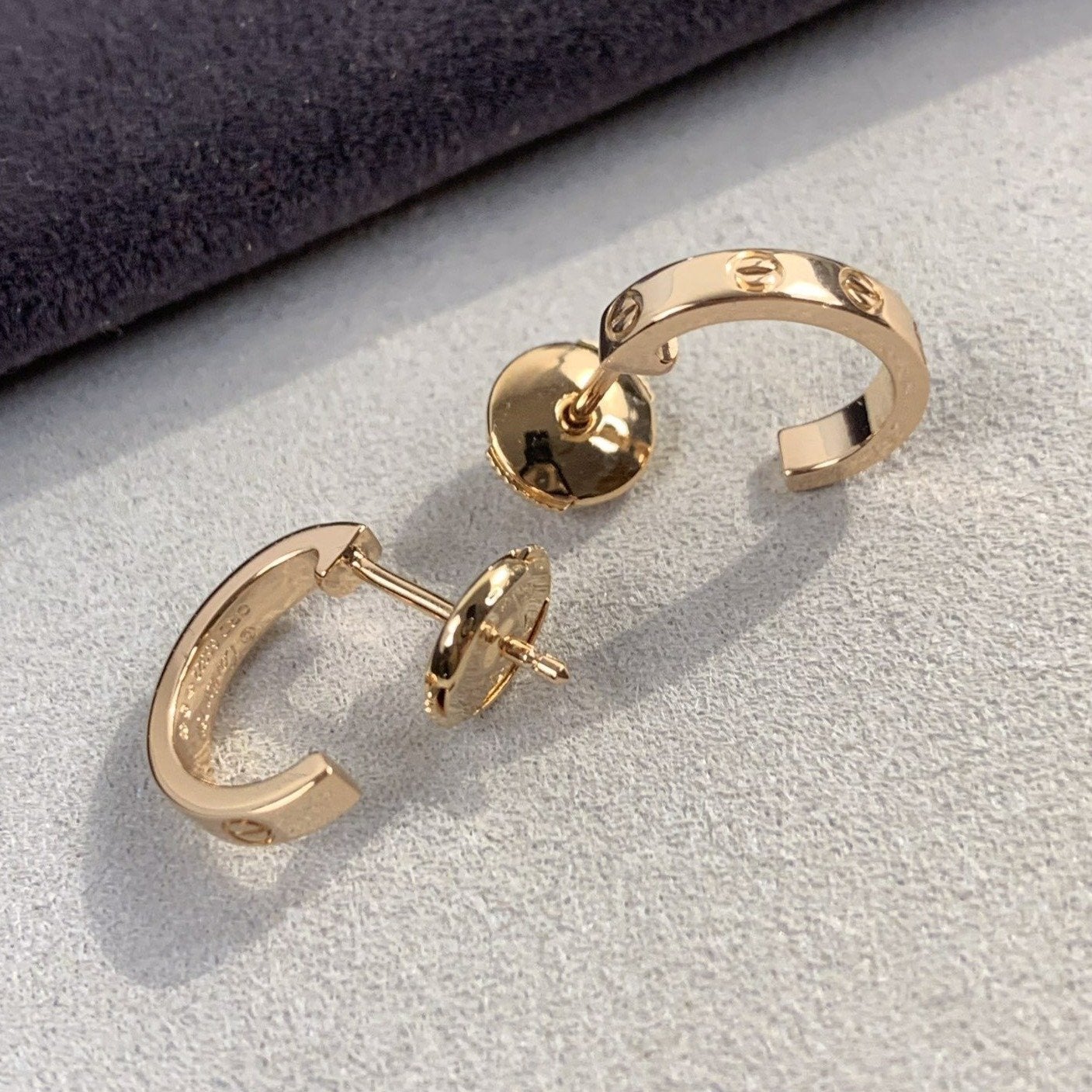 ¡®Imperial¡¯LOVE EARRINGS 2.65MM PINK GOLD