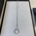 ¡®Imperial¡¯JUSTE NECKLACE SILVER DIAMONDS