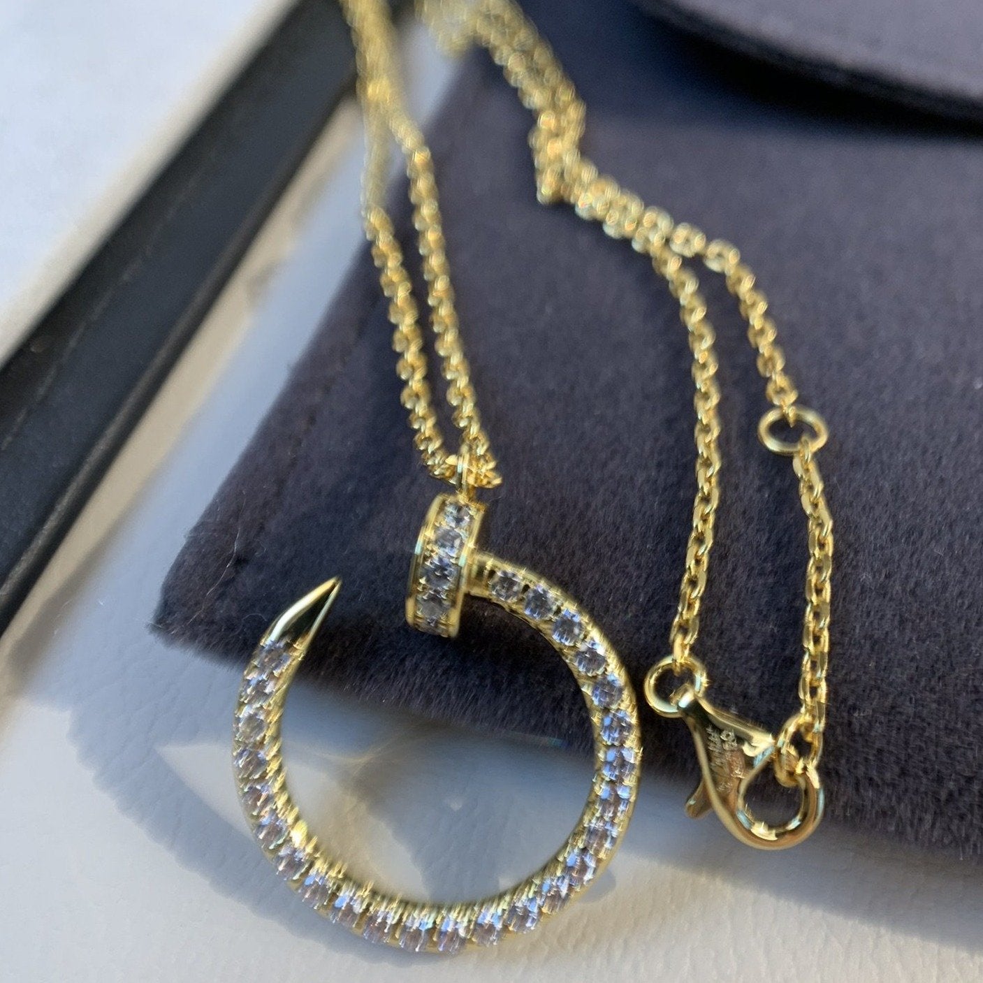 ¡®Imperial¡¯JUSTE NECKLACE GOLD DIAMONDS