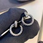 ¡®Imperial¡¯JUSTE EARRINGS SILVER DIAMONDS