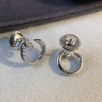 ¡®Imperial¡¯JUSTE EARRINGS SILVER DIAMONDS