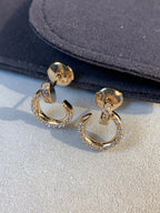 ¡®Imperial¡¯JUSTE EARRINGS GOLD DIAMONDS