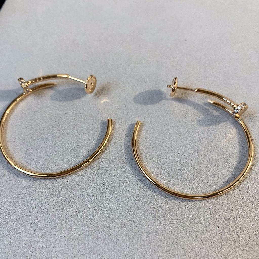 ¡®Imperial¡¯JUSTE EARRINGS GOLD DIAMONDS 1.8MM