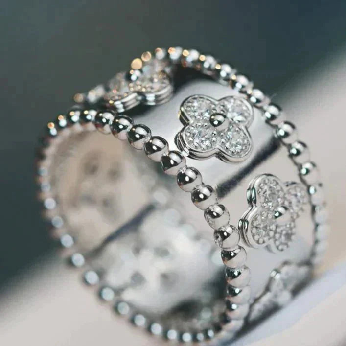 ¡®Imperial¡¯CLOVER KALEIDOSCOPE RING 10MM