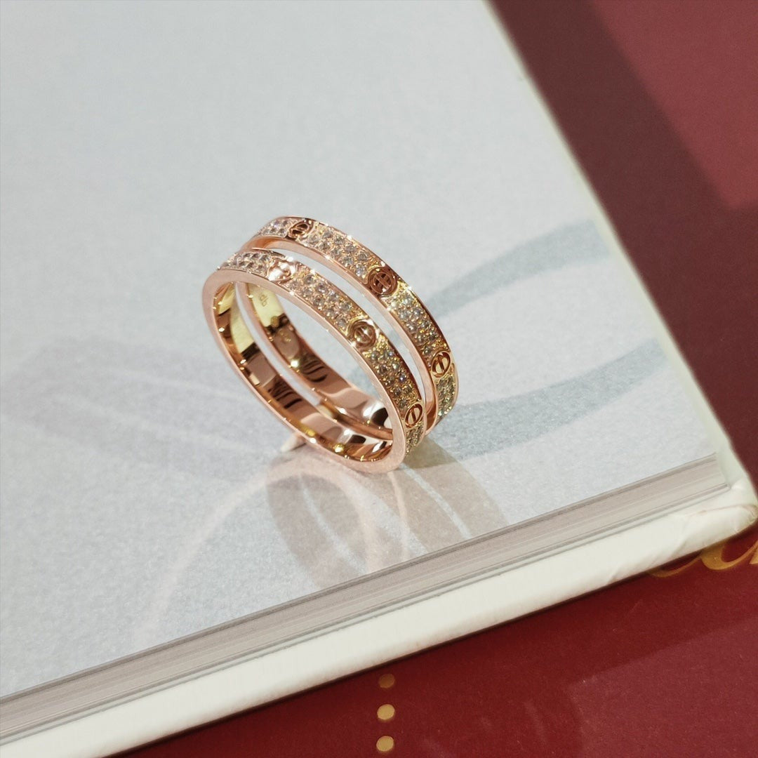 ¡®Imperial¡¯LOVE RING 2.65MM DIAMOND