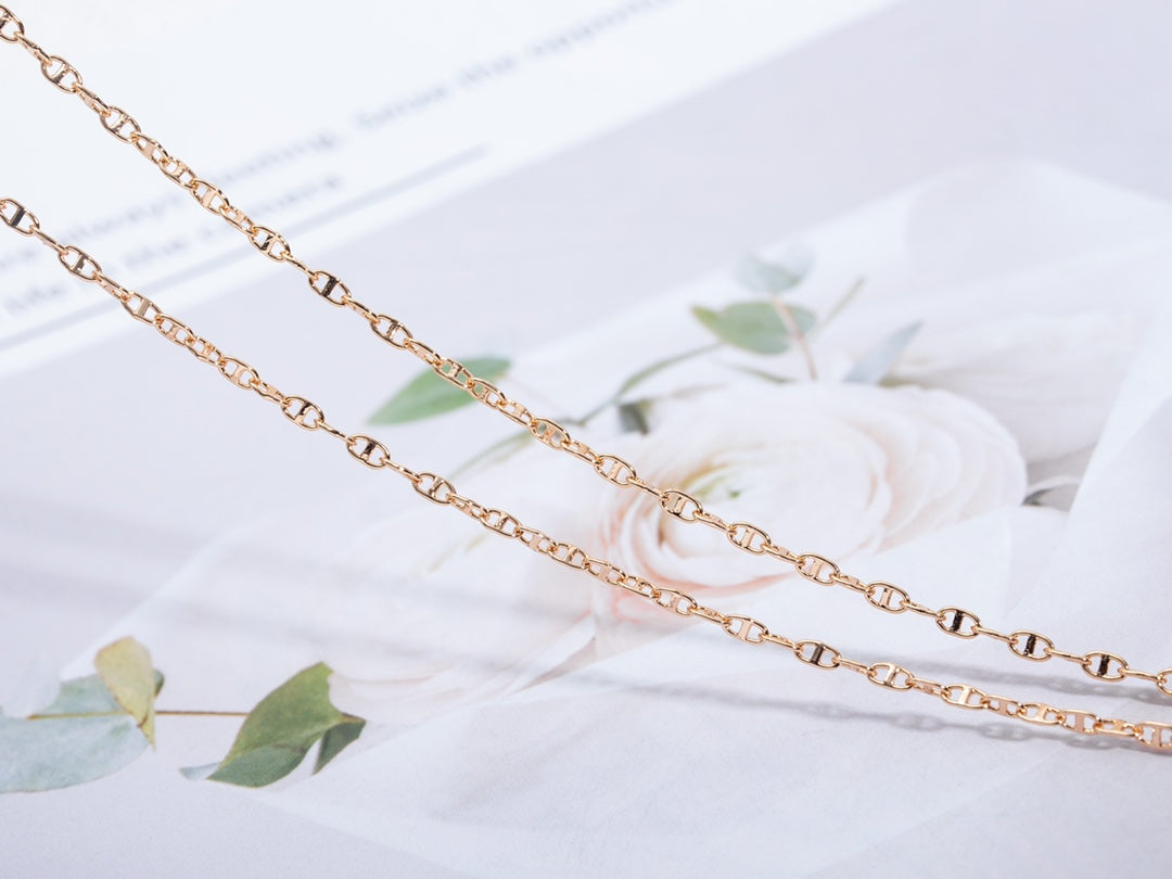 ¡®Imperial¡¯ECHAPPEE NECKLACE PINK GOLD