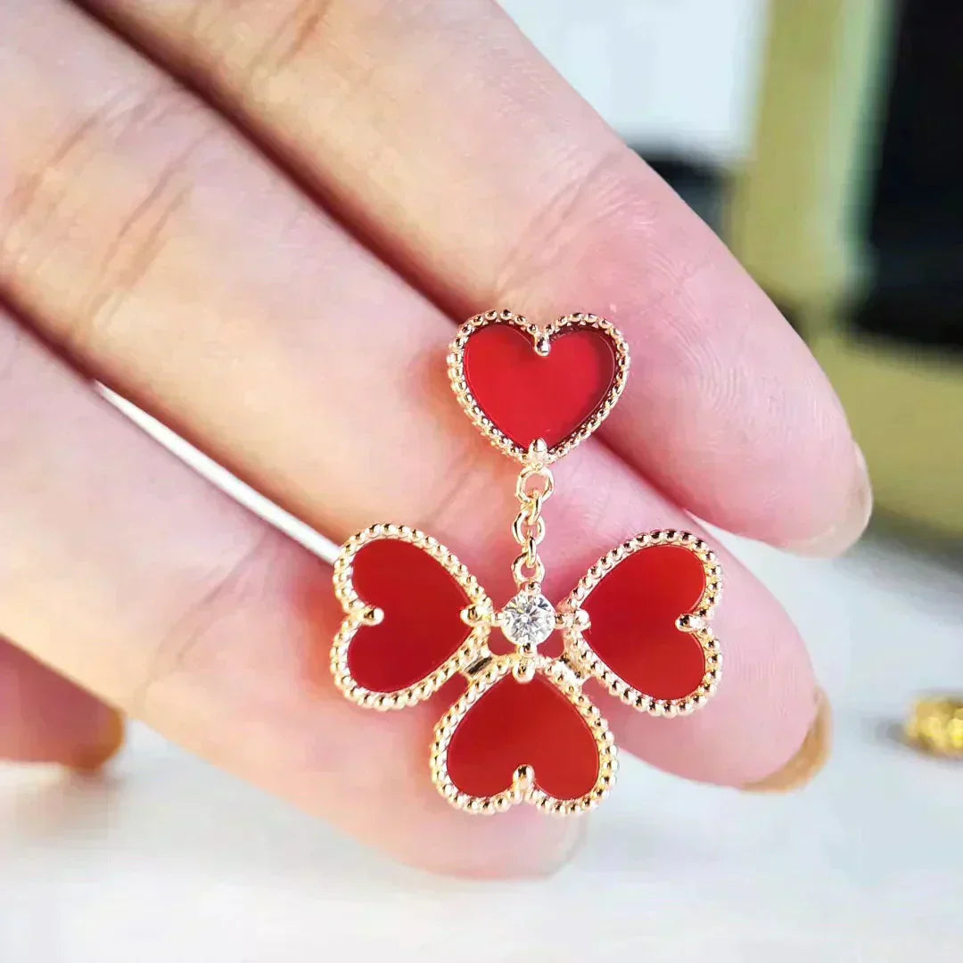 ¡®Imperial¡¯SWEET CLOVER CARNELIAN EARRINGS