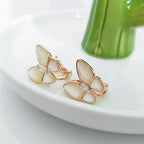 ¡®Imperial¡¯BUTTERFLY MOP DIAMOND EARRINGS