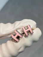¡®Imperial¡¯MINI POP H SILVER EARRINGS PINK