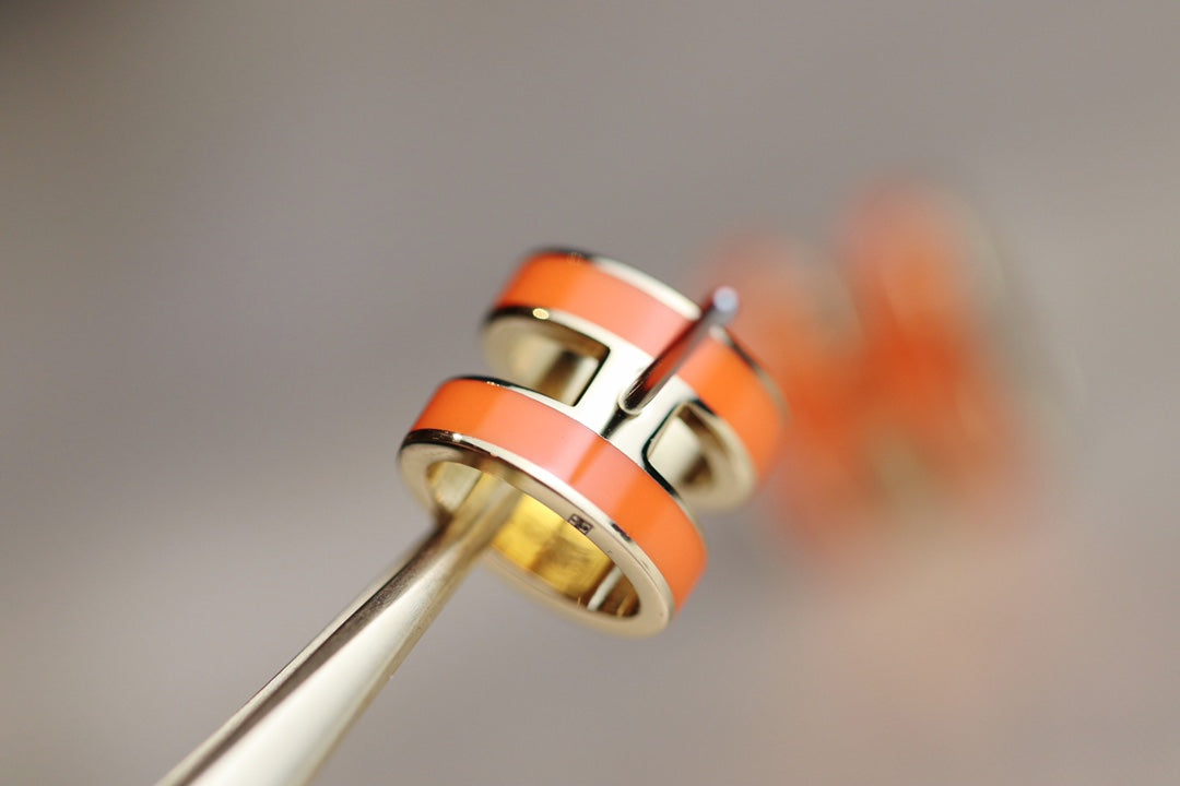 ¡®Imperial¡¯MINI POP H EARRINGS ORANGE