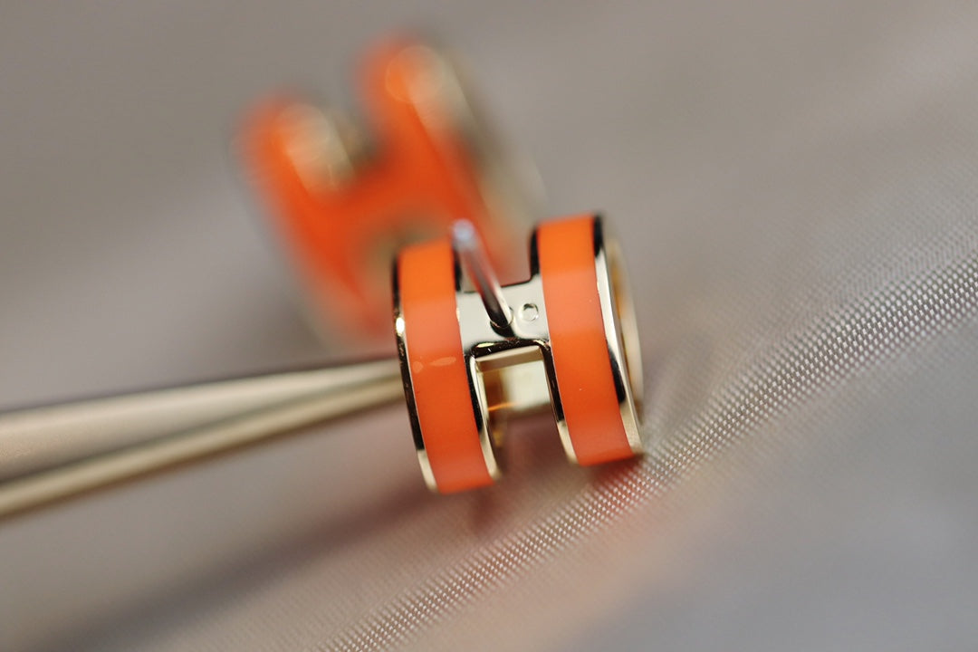 ¡®Imperial¡¯MINI POP H EARRINGS ORANGE