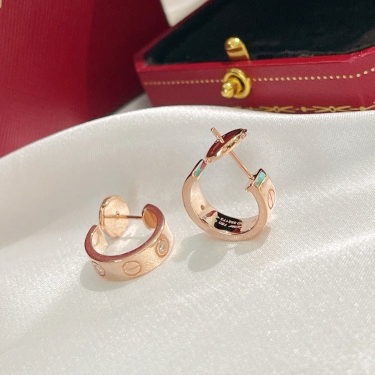 ¡®Imperial¡¯LOVE EARRINGS 5.7MM 2 DIAMONDS
