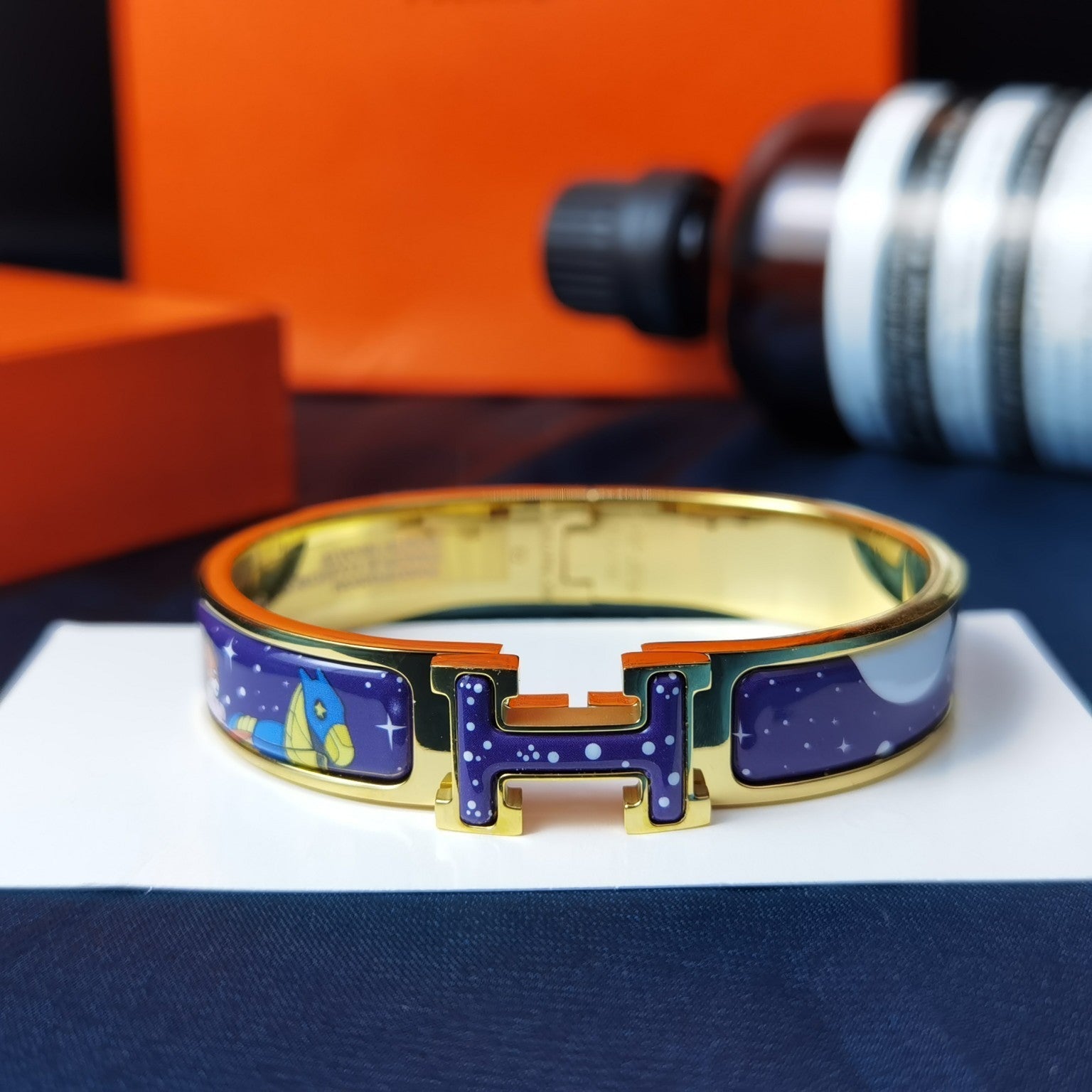 ¡®Imperial¡¯H STAR AND MOON BRACELET 12MM