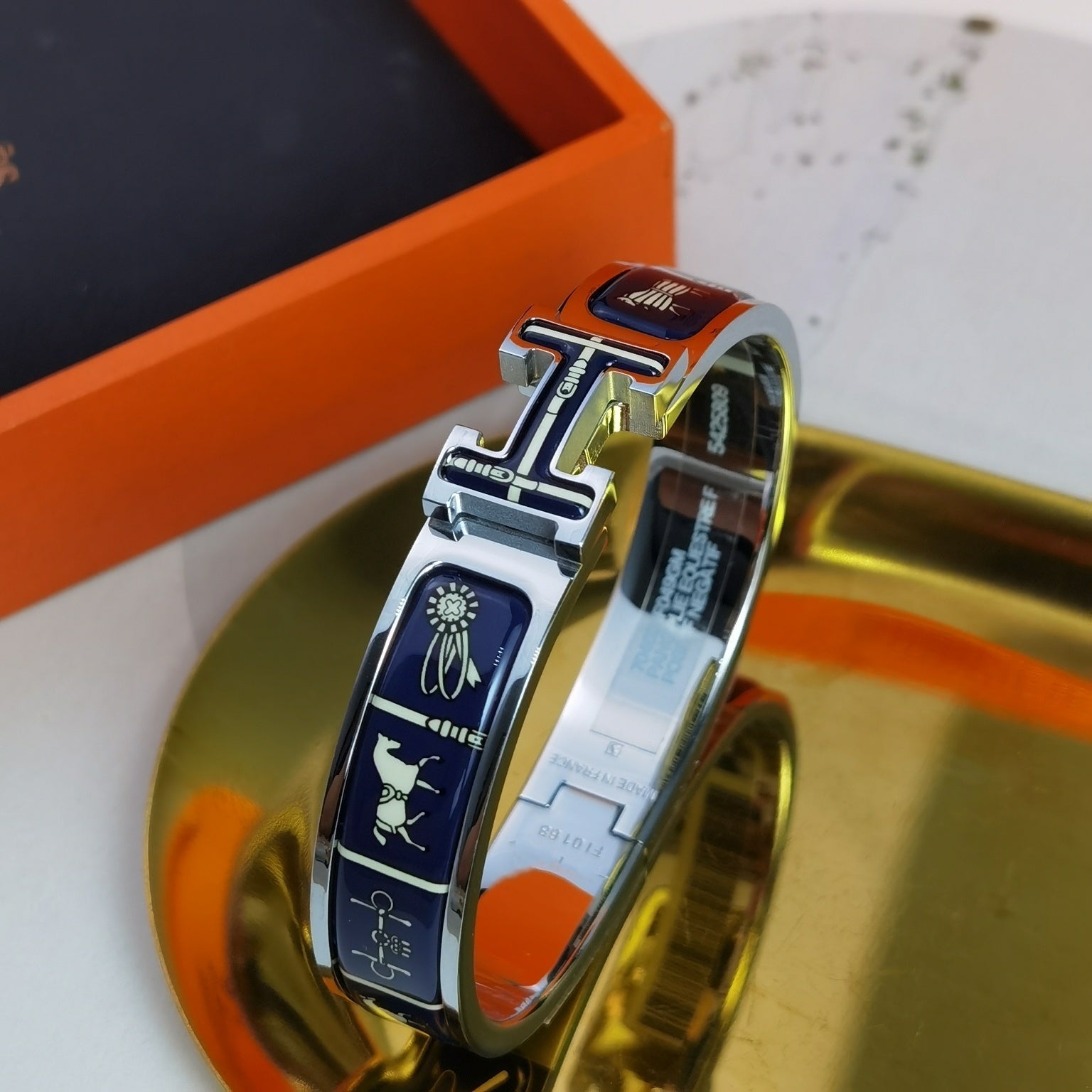 ¡®Imperial¡¯H COUVERTURES DARK BLUE BRACELET
