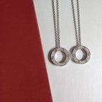 ¡®Imperial¡¯LOVE NECKLACE ADJUSTABLE SILVER