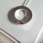 ¡®Imperial¡¯LOVE NECKLACE ADJUSTABLE SILVER