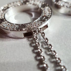 ¡®Imperial¡¯LOVE NECKLACE ADJUSTABLE SILVER