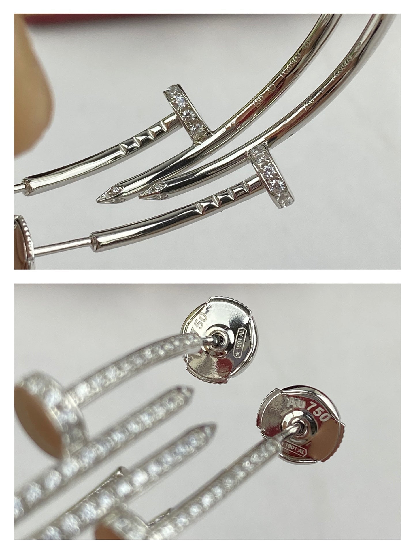 ¡®Imperial¡¯JUSTE EARRINGS FULL DIAMONDS 1.8MM