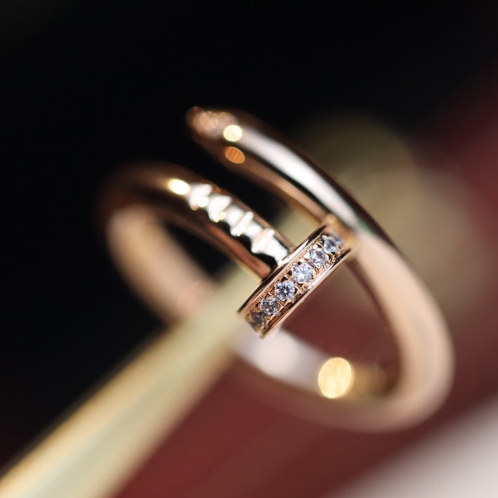 ¡®Imperial¡¯JUSTE RING 2.65MM PINK GOLD DIAMOND