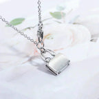 ¡®Imperial¡¯AMULETTE PEDANT SILVER NECKLACE