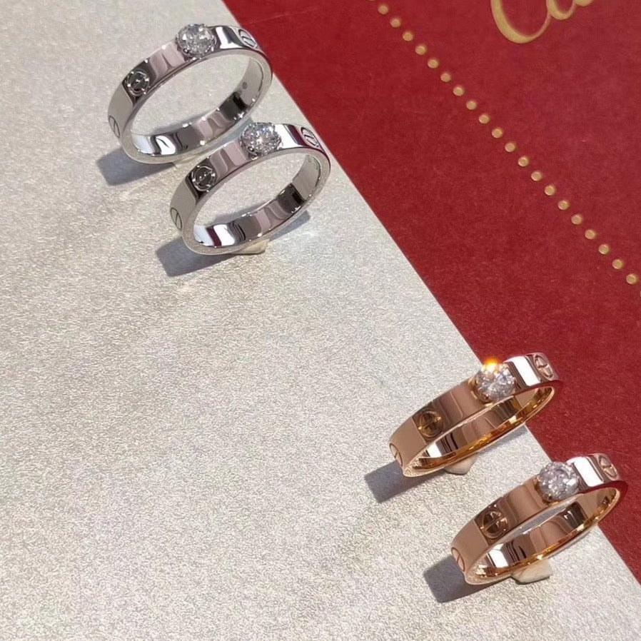 ¡®Imperial¡¯LOVE RING 3.6MM 1 BIG DIAMOND