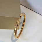 ¡®Imperial¡¯PANTHERE GOLD DIAMOND OPEN BRACELET