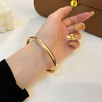 ¡®Imperial¡¯PANTHERE GOLD OPEN BRACELET