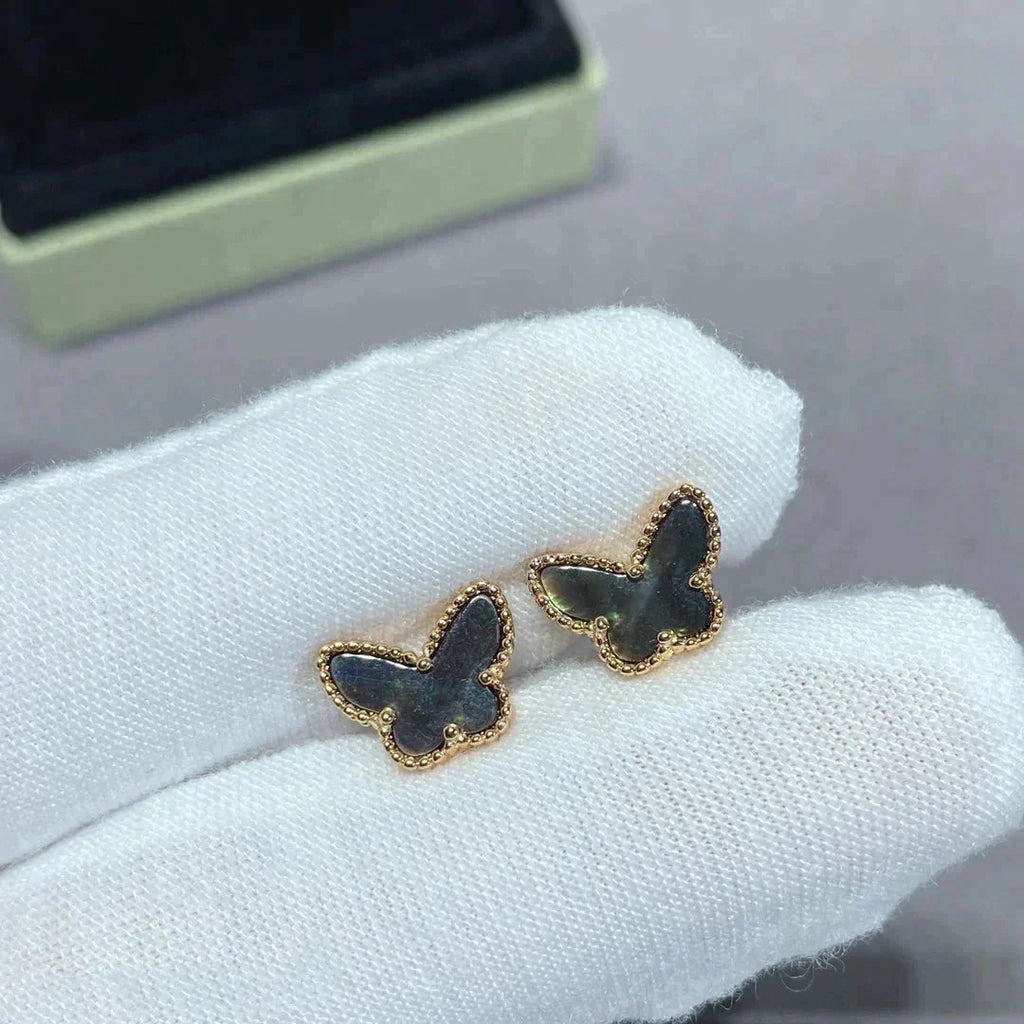 ¡®Imperial¡¯BUTTERFLY DARK MOP  EARRINGS