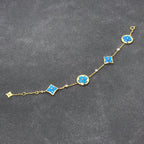 ¡®Imperial¡¯STAR AND SUN TURQUOISE 4 MOTIFS 3 DIAMONDS