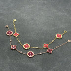¡®Imperial¡¯STAR AND SUN CARNELIAN 4 MOTIFS 3 DIAMONDS