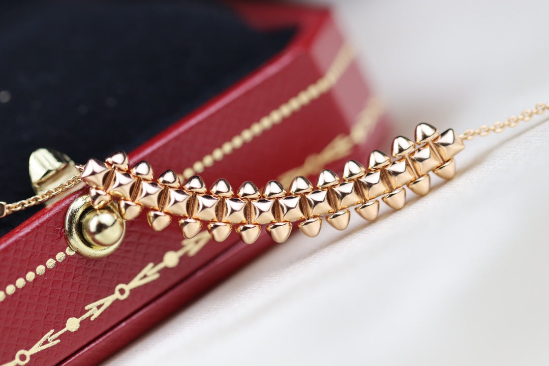 ¡®Imperial¡¯CLASH PINK GOLD NECKLACE