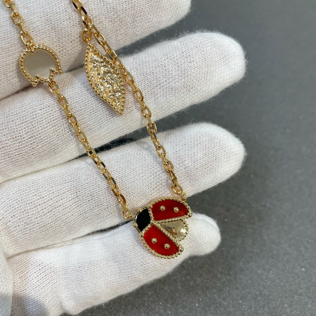¡®Imperial¡¯LUCKY SPRING 15 MOTIFS GOLD NECKLACE