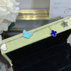 ¡®Imperial¡¯LUCKY SPRING SILVER BRACELET 4 MOTIF