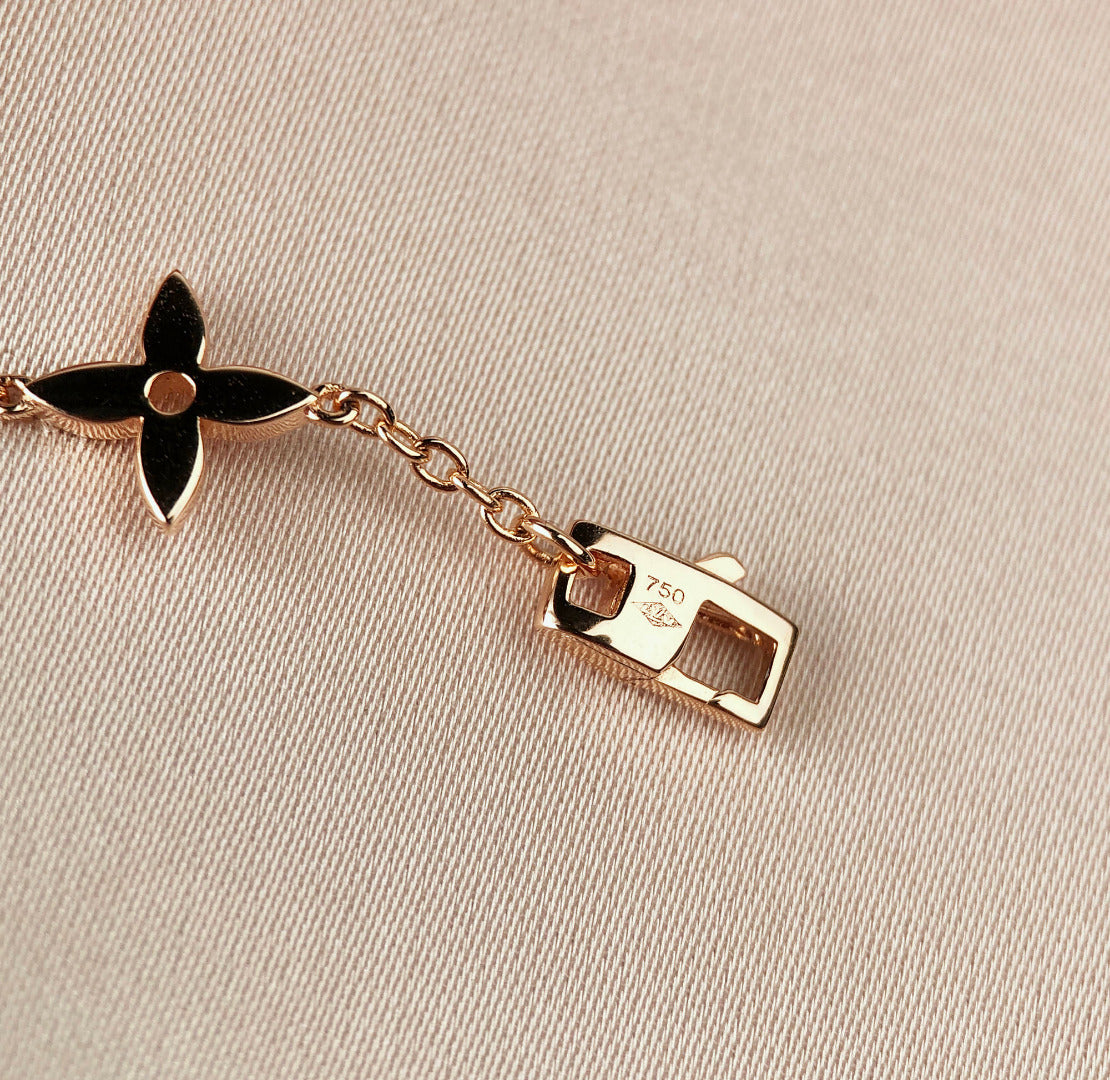 ¡®Imperial¡¯STAR AND SUN 7 MOTIFS GOLD BRACELET