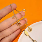 ¡®Imperial¡¯LOGO STAR MOTIF GOLD BRACELET