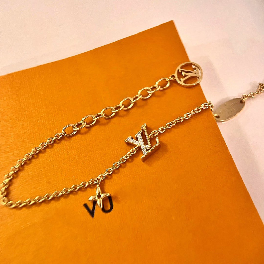 ¡®Imperial¡¯LOGO STAR MOTIF GOLD BRACELET