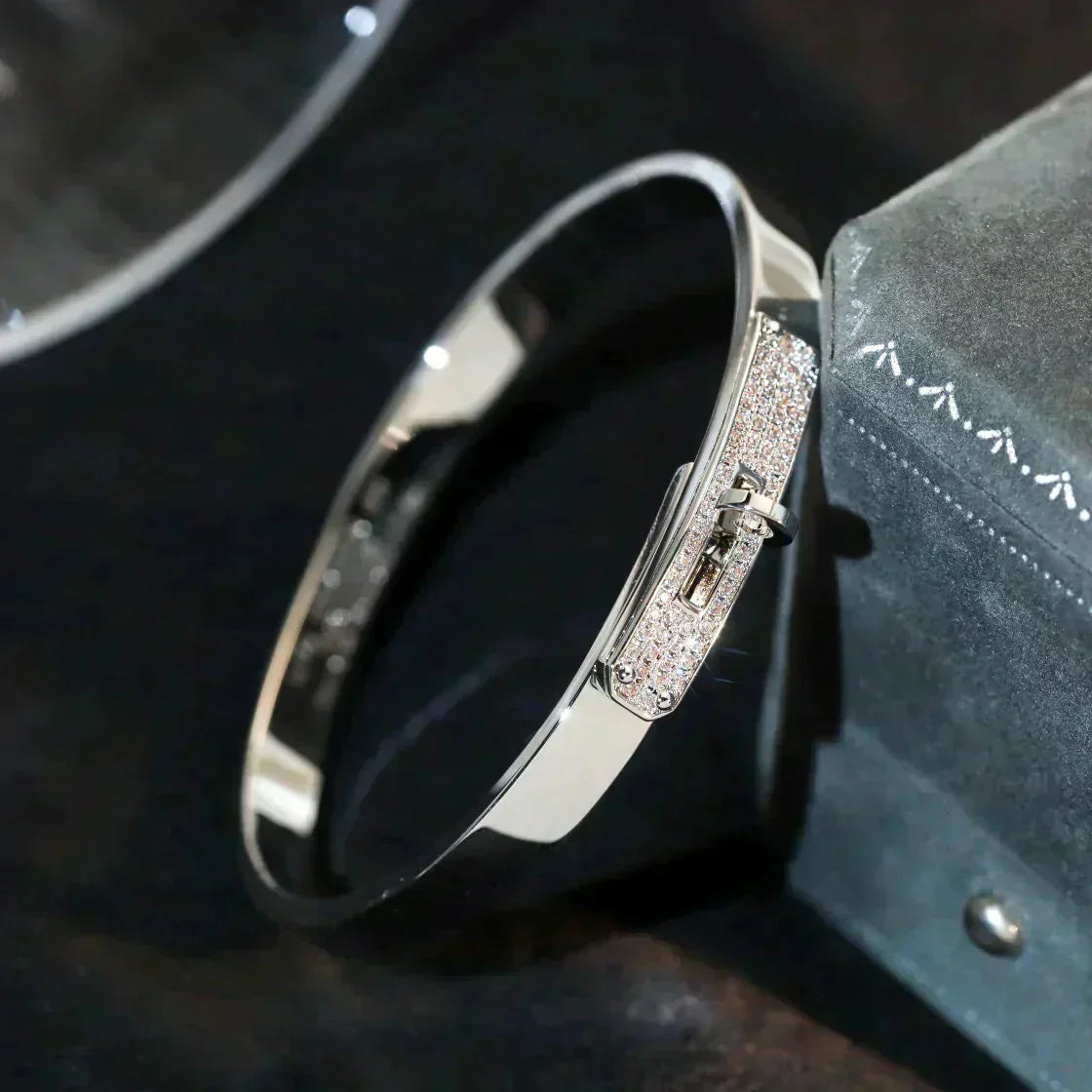 ¡®Imperial¡¯KELLY SILVER DIAMOND BRACELET